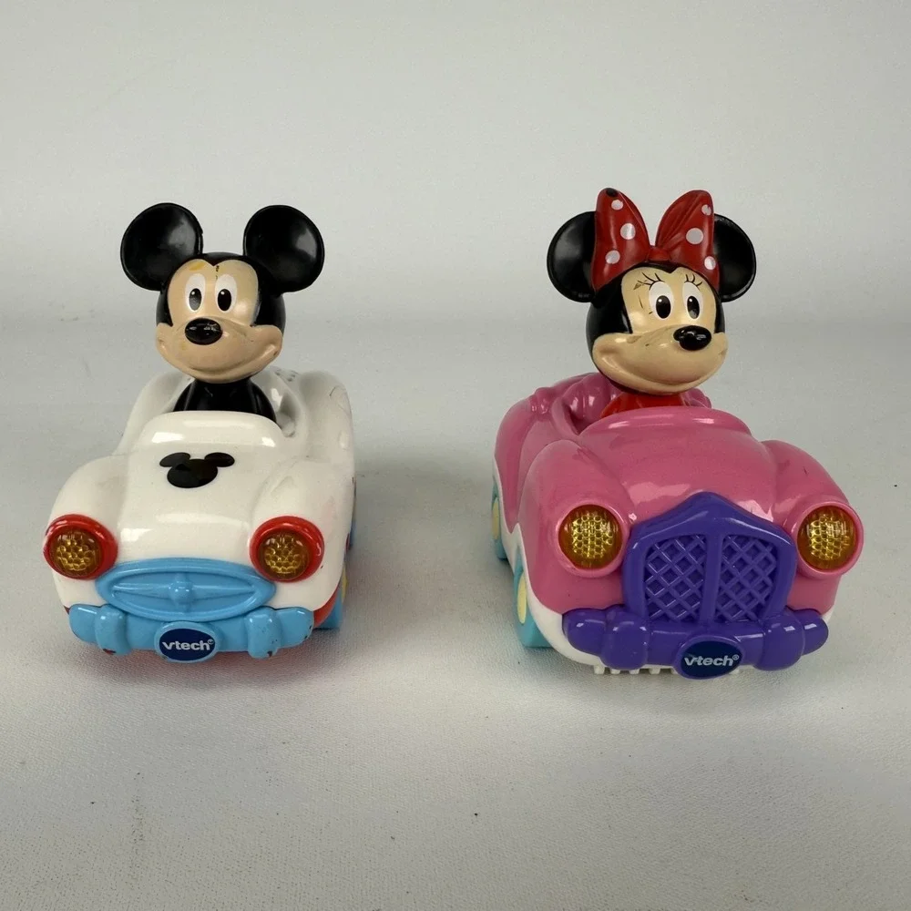 VTech Go Go Smart Wheels‎ Disney Mickey & Minnie w/Lights  & Sounds -WHITE